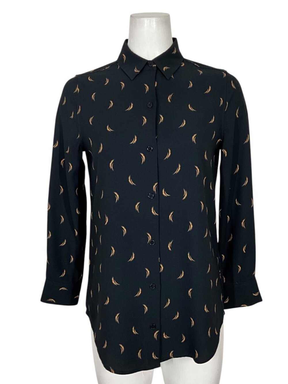 Equipment Femme Button Front Shirt Blouse XS Long Sleeve - Picture 7 of 16